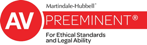 Martindale-Hubbell | AV | Preeminent | For Ethical Standards And Legal Ability